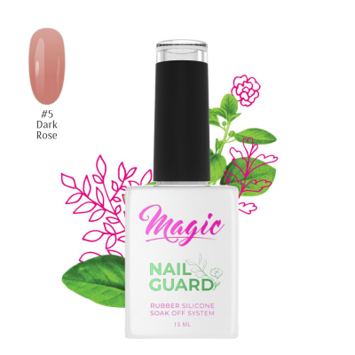 Magic Builder Gels NailGuard 15 ml - Dark Rose #5  46754