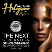 Aora Metallic Hologram Silver H6 1g 80333