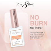 Cre8tion Acid Free No Burn Nail Primer 0.5 oz 0916-0754