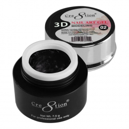 Cre8tion 3D Nail Art Gel Modeling 7.5g - 02 #0916-2018