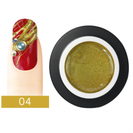 Cre8tion Perfect Line Designer Gel 7.5 g - 04 Gold 0916-2239