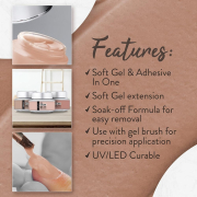 Ibd Soak Off Dual Builder Gel Bundle - Barely Nude 37437