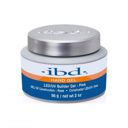 Ibd Hard Gel LED/UV Builder Gel -  Pink 56g/2 oz #56832
