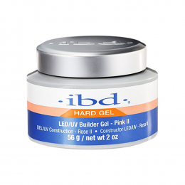 Ibd Hard Gel LED/UV Builder Gel -  Pink II 56g/2 oz #72176