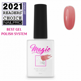 Magic Gel Polish MLaq 15 ml - Coral Essense Shimmer #128