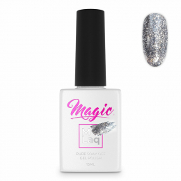 Magic Gel Polish MLaq Black Silver - #131 15 ml