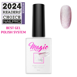 Magic Gel Polish MLaq 15 ml - Pink Cat Eye #376
