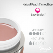 Magic Gel Builder Gels Natural Peach Camouflage 15 ml