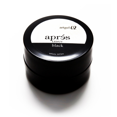 Apres Art Gel LED/UV Artgel02 - Black APAG-B