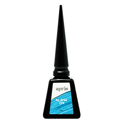 Apres Glow Gel 0.5 fl oz/15ml  #Glow09 - Aqua APGG09