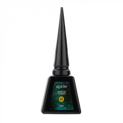 Apres Hypno Gel Shimmer 0.5 fl oz/15ml #02 - Green APHG02