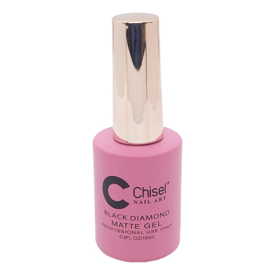 Chisel Black Diamond Matte Top Gel 0.5 fl oz (15ml) 21197