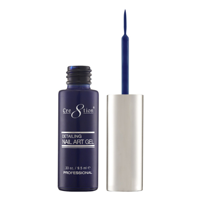 Cre8tion Detailing Nail Art Gel 0.33 oz - 14 Navy Blue 1249