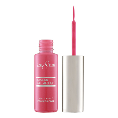 Cre8tion Detailing Nail Art Gel 0.33 oz -11 Coral 0916-1246