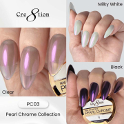 Cre8tion  Nail Art Effect Pearl Chrome 1g 1101-1301