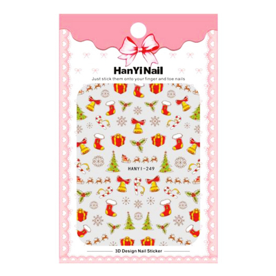 Cre8tion Nail Art Sticker Christmas H03 1101-1101