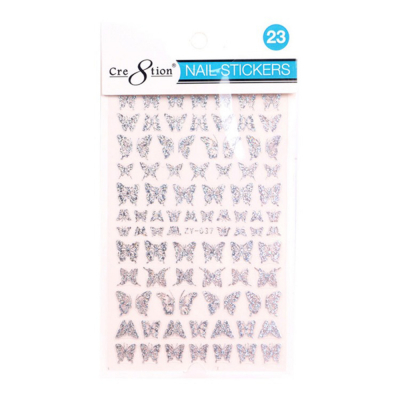 Cre8tion Nail Art Sticker Butterfly 23 1101-1134