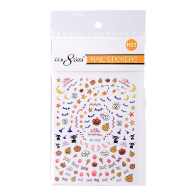 Cre8tion Nail Art Sticker Halloween H03 1101-1144