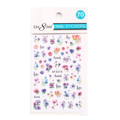 Cre8tion Nail Art Sticker Butterfly 70 1101-1201