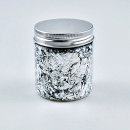 Paper Foil Flake 3g Silver 45140