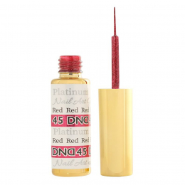 DND Nail Art Gel 0.25 fl oz/9 ml - Platinum Red DND45