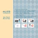 MoYou Nail Art Plate Collection Alice 06 #MPALI06