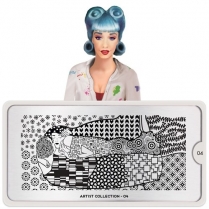 MoYou Nail Art Plate Collection Artist 04 #MPART04