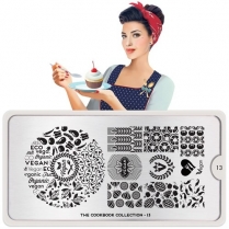 MoYou Nail Art Plate Collection Cookbook 13  #MPCOO13