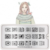 MoYou Nail Art Plate Collection Enchanted 07  #MPENC07