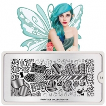 MoYou Nail Art Plate Collection Fairy Tale 14  #MPFAI14
