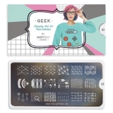 MoYou Nail Art Plate Collection Geek 03  #MPGEE03