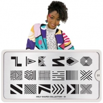 MoYou Nail Art Plate Collection Holy shapes 01  #MPHOL01