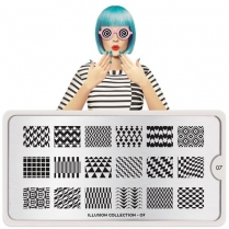 MoYou Nail Art Plate Collection Illusion 07 #MPILL07