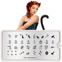 MoYou Nail Art Plate Collection Kitty 11 #MPKIT11