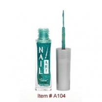 Nubar Nail Art Strippers Teal Glitter A104