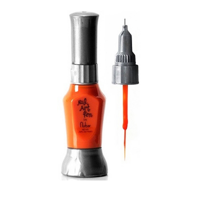 Nubar Nail Art Pen Neon Pumpkin NAP114