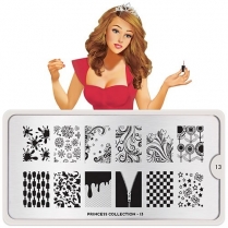 MoYou Nail Art Plate Collection Princess 13 #MPPRI13