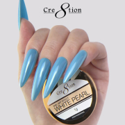 Cre8tion Nail Art Effect 1g White Pearl 1101-0711 / 00221