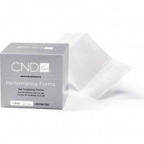 CND Gel Sculpting Forms Clear 300 ct 10505