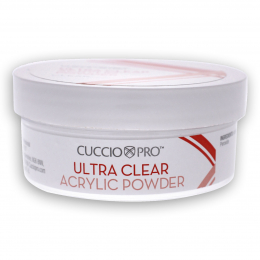 CuccioPRO Ultra Clear Acrylic Powder Clear 1.6 oz CP15026