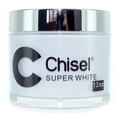 Chisel  Dip Powder Super White Refill 12 oz #17060