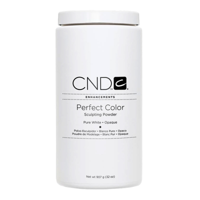 CND Perfect Color SP Pure White Opaque 32 oz. - 907g 03055