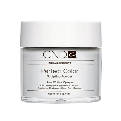 CND Perfect Color SP Pure White Opaque 3.7 oz - 104g 03052