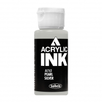 Holbein Acrylic Ink Pearl Silver AI763D