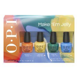 OPI Mini Nail Lacquer Make &lsquo;Em Jelly 4PC DCS025 23439