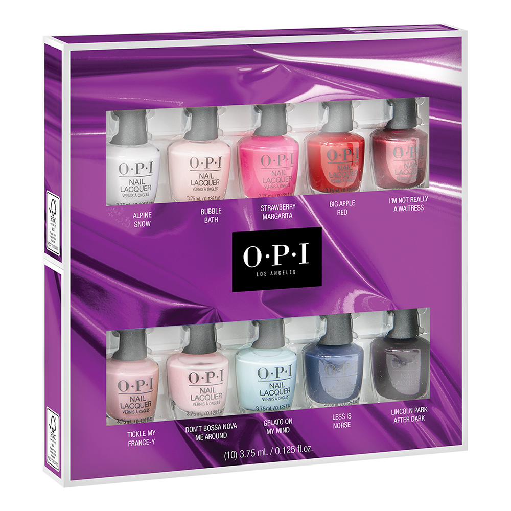 OPI☆32本セット OPI Nail Lacquer Celebration Collection Mini 10-Pack HRN34