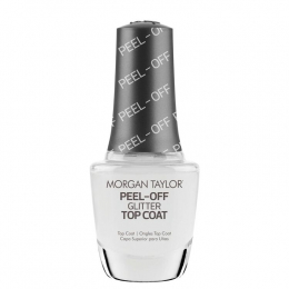 Morgan Taylor Peel Off Glitter Top Coat 0.5 fl oz -  3312003