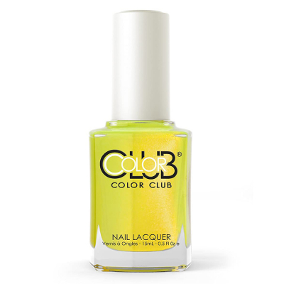 Color Club Neon Not-So-Mellow Yellow 0.5 oz. - 15 ml #AN27