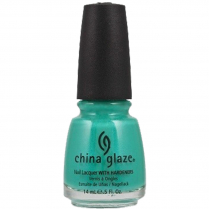 China Glaze Neon Turned Up Turquoise 0.5 oz. #1007 (70345)