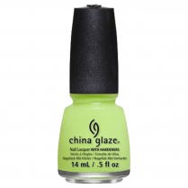 China Glaze Grass Is Lime Greener  0.5 oz #1300